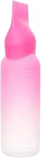 Lunaobrik Comb Bottle, Hair Dye Applicator - Shampoo Bottle Oily Bottle - Scale Scale Comb Graduated Comb Portable Comb For Hair Salon