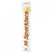 Alpen Party Sparklers 25cm (Pack of 16)