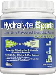 Hydralyte Sports Electrolyte Powder Lemon Lime Flavoured 900 g
