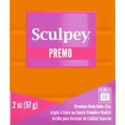 1 x Orange - Sculpey Premo Polymer Clay