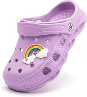 [WOUEOI] Kid's Girls Boys Clogs Garden Shoes Cartoon Slides Sandals Beach Slipper Children