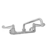 T&S Brass 5F-8WWB12 8" Wall Mount Workboard Mixing Faucet