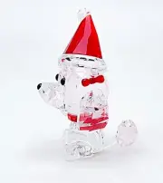 New 100% SWAROVSKI Crystal Holiday Cheers Santa Poodle Figurine in Box 5625854