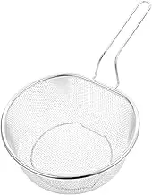 HAKIDZEL Stainless Steel Noodle Colander Multi-Functional Drain Basket Spaghetti Strainer Spoon
