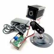 Focusable IR Dot 980nm 200mw Infrared Laser Diode Module 12V TTL Fan Holder