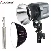 Aputure Amaran 60d LED Video Light Output Daylight with Dome SE and Light Stand