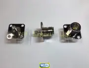 N Type Female Jack to SMA Female Jack Flange mount RF Adapter Cable Connector US