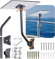 Starlink Gen 3 Mount, 360° Adjustable Starlink Pole Mount for Wall Roof RV Yacht