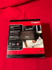 Legrand 4-port coax network adapter