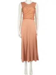 Pink Bow Tied Maxi Dress