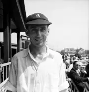 Reggie Spooner Warwickshire 1950 OLD CRICKET PHOTO