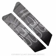 Laminated - Police & Sheriff Saddlebag Decals For 96-07 Harley - FLAME MESH