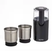 Leaf & Bean 2 in 1 Electric Coffee and Spice Grinder for Beans Spices Peanuts