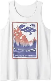 [Disney] Pixar Up Adventure Is Out There Poster Tank Top