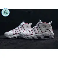 在飛比找蝦皮購物優惠-Nike Air More Uptempo 大Air 白底紅