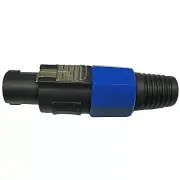 2 conductor pole speakon compatible speaker cable jack cord wire connector plug
