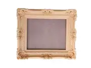 16x20 Peach Ornate Picture Frame, Wall Baroque Frame for Artwork