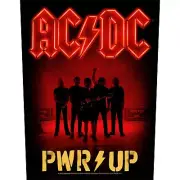 AC/DC Pwr Power Up Band Back Patch Official Merch