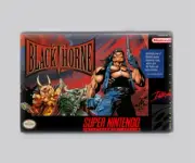 BLACKTHORNE / SNES - 2"x3" FRIDGE MAGNET (retro super nintendo