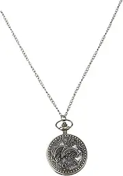[LIFKOME] Pocket Watch Wall Clock Decor Jewelry Watches Match Clothes Necklace Watch Necklace Chain Watch Vintage Watch Necklaces Piercing Turquoise Bead Hanging Watch Retro Watch Quartz