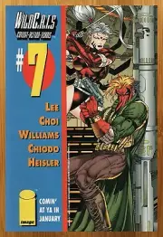 1993 Image Comics Wildcats Print Ad/Poster Jim Lee Grifter Zealot Promo Art 90s