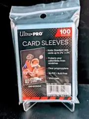 Pack of 100 Ultra PRO Soft Penny Card Sleeves SPORTS Pokemon YuGioH MTG