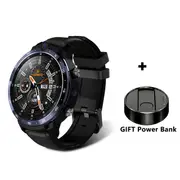 LEMFO LEM12 1.6 Inch Face Unlock Smart Watch Dual Camera Music Play Store 3G+32G WIFI GPS 4G Watch Phone Black