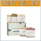 Luxurious 5 Natural Bar Soap Gift Set Enriched with Shea Butter & Essential Oils