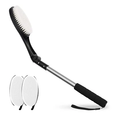 EASACE Body Brush for Back Long Handle Bath Brush for Showering Adjustable He...