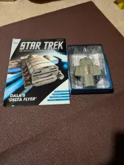 Eaglemoss Star Trek Starship #135 Dala's Delta Flyer with Magazine