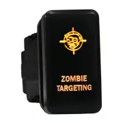 ZOMBIE TARGETING 802O Push switch 12V OEM type For Toyota 4Runner LED AMBER (for: Toyota)
