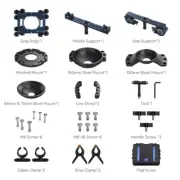 MOVMAX Grip Dolly System Pro Kit Car Camera Slider Dolly System with Flighcase
