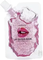 Shimmering Lip Gloss Base for DIY Makeup Creations, 50ml Pink, 6 Pcs