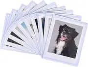 LAGIPA Magnetic Polaroid Picture Frame 3.5x4.25”, Fridge Magnet Frame for Polaroid Now i-Type/600/SX-70/OneStep+/Instax Wide 300/200/210 Films, Polaroid Display Frame, 10 Pack, White