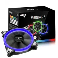 在飛比找蝦皮購物優惠-【白米飯3C】5顆 3顆 RGB 風扇 含控制器 aigo 