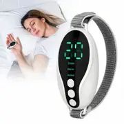 Sleep Aid Palm Sleep Massager, Microcurrent-Based Pulse Stimulation for Relief Anxiety Pressure Improve,White