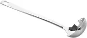 Stainless Steel Soup Scoop Hot Pot Soup Colander Silverware Long Handle Ladle for