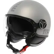 FGTR Evo Hip Matt Grey Jet Helmet