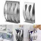 Stainless Steel Bathroom Toothbrush Toothpaste Dispense Holder Razor Stand
