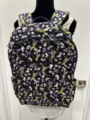 Vera Bradley Disney’s Tinkerbell Essential Large Quilted Backpack NWT