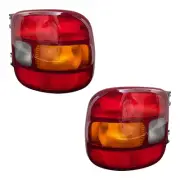 Tail Lights Lens Set fits 1999-2003 Silverado Sierra 1500 Stepside Pickup Truck