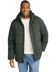[Johnny Bigg] Marsden Puffer Jacket in Dark Green