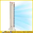 Portable Tower Fan 3 Speeds Desktop Fan Quiet Bladeless Fan Clip On Computer Fan