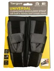 Universal Cushioned Shoulder Strap Memory Card Compartments for Camera digital