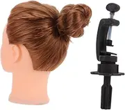 OSOLADY Cosmetology Mannequin Head for Hair Styling Practice Training Head with Stand for Hairdressing Students and Professionals Great present for Beginners and Stylists