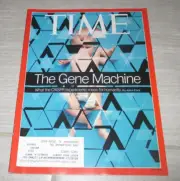 TIME MAGAZINE The Gene Machine CRISPR Experiments Humanity Issue JULY 4, 2016