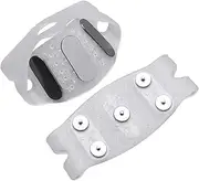 Walk Traction Cleats Ice Grippers,Gripper Spikes 5-Claw Non Slip Shoe Covers - Good Elasticity Traction Cleats Ice Spikes Crampons for Women, Men, Elderly