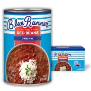 Creole Cream Style Red Beans 16 Oz (Pack of 6) - New Orleans Best Authentic Red