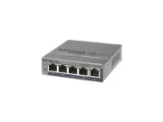 NETGEAR 5-Port Gigabit Ethernet Plus Switch (GS105Ev2) - Desktop, and ProSAFE Li