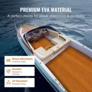 EVA Foam Non-Slip Boat Flooring Self-Adhesive Marine Carpet 29.9 sq ft Decking